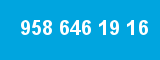 958 646 19 16 958 646 19 16